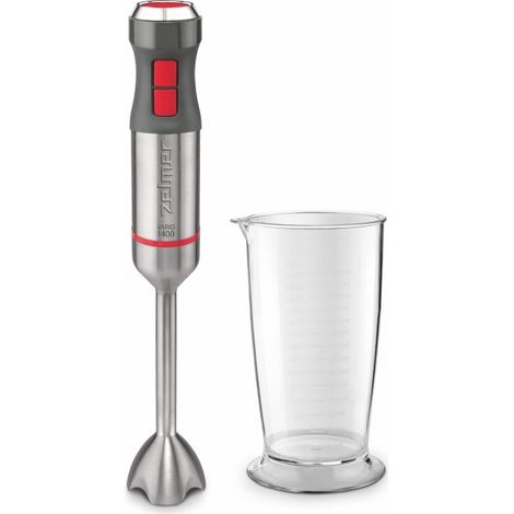Zelmer ZHB4650 VARIO 0,7 L Batidora de inmersión 1400 W Metálico, Rojo (1/5)