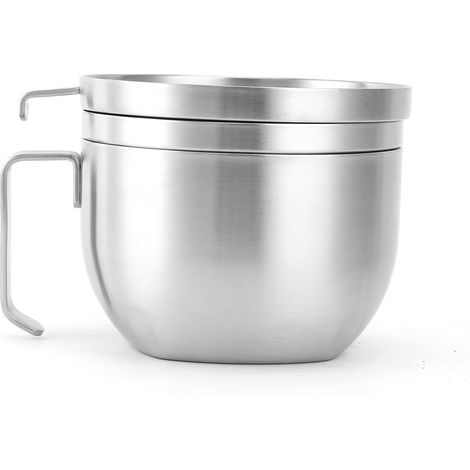 Koreanische Nudelschalen, doppelwandige Rührschüsseln für Ramen, Suppen und Nudelsalate, Küchenutensilien für Zuhause (1/5)