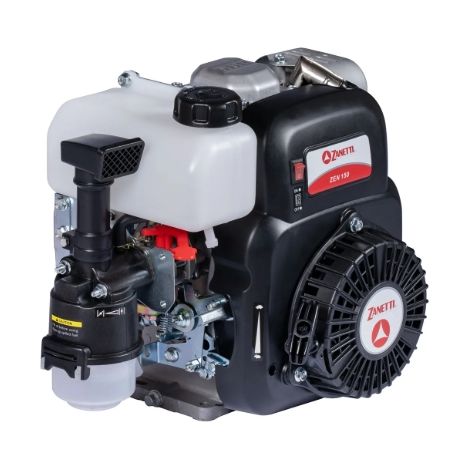 Kompletter Benzin-Rasenmähermotor ZANETTI ZEN150C1M 149cc Luftfilter Ölbad