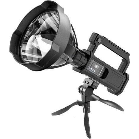 Lampe Torche de Poche Extérieur - Rechargeable USB Étanche - Projecteur Puissant (1/5)