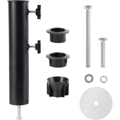 Tubes et supports pour parasols Blissun pour extérieur, pièces de rechange pour pieds de parasol de terrasse, supports pour pieds de parasol robustesse, pièces de rechange universelles pour pied de pa (1/5)