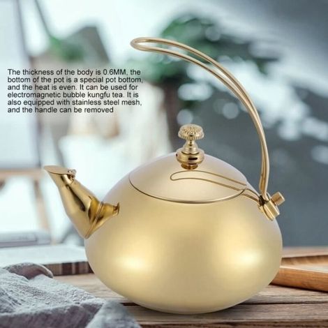 Kettle Electric in stainless steel 1,5L Theiere Classic in stainless steel Kettle Electric heater Fast (1/3)