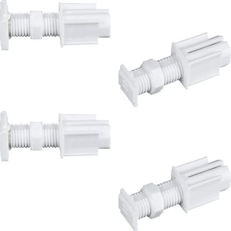 Juego de 4 accesorios para persianas sin necesidad de taladrar, aptos para todo tipo de persianas, kit de instalación fácil. (1/5)