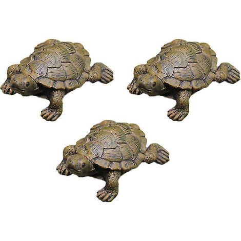 Modèle de tortue simulée en 3 pièces (1/3)