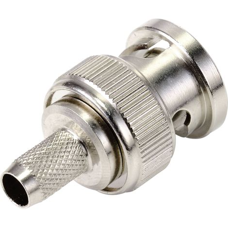 TRU COMPONENTS TC-10101464 CONNECTEUR BNC MÂLE, DROIT 75 1 PC(S) (1/4)