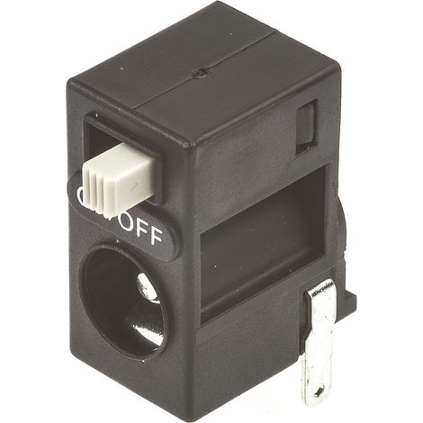 Prise d'alimentation CC, 2.0A, Ø 2.5mm, Montage sur CI, 18.2mm ( Prix pour 1 ) (1/4)