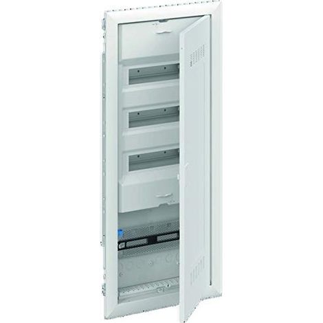 Tableau combiné encastré avec dormant et porte WIFI ventilée (3rangées) 2CPX031401R9999 ABB D731401