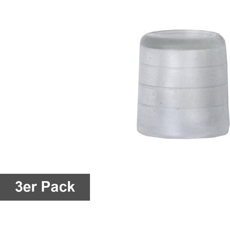 Star Trading Embouts 'Ropelight Reel', accessoires pour tubes lumineux ronds, transparents, pack de 3