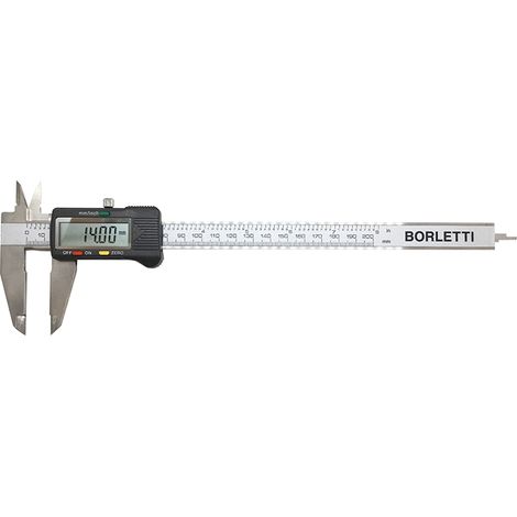 Calibro digitale extra preciso BORLETTI CDJB20 200 mm (1/5)