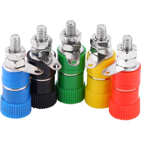 Lot de 20 bornes femelles pour connecteurs banane 4 mm (1/5)