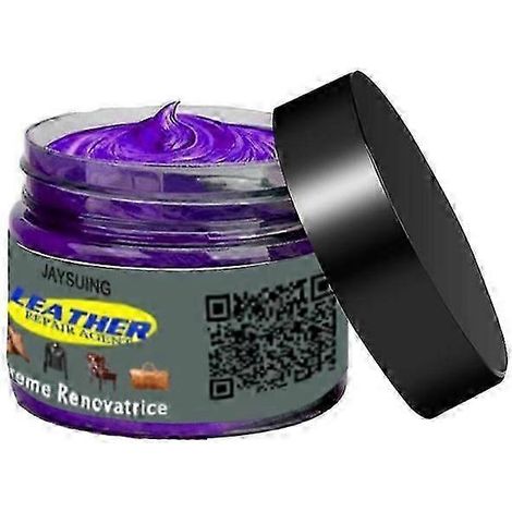 50 g de mastic épais pour réparer le cuir, pour combler les trous, les éraflures, les fissures et les rayures. (1/5)