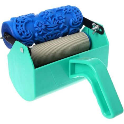 Rouleaux de peinture Rouleau à Peinture Portable DIY Décorant Maison, Machine De Peinture avec Poignée en Plastique Professionnel