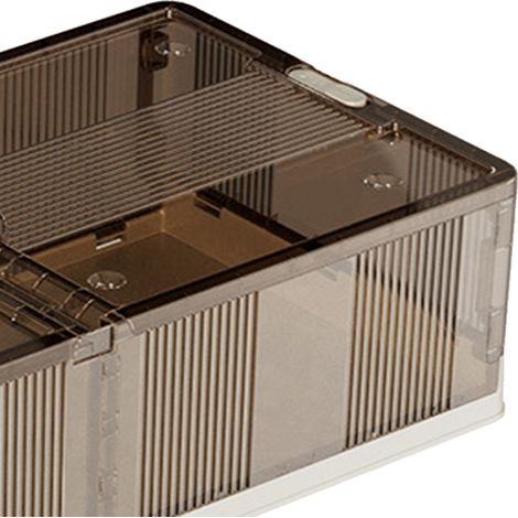 Boîte de rangement pliable à glisser sous le lit, usage domestique, à roulettes, grande capacité, organisateur de vêtements, boîte de rangement de type tiroir, taille moyenne. (1/5)