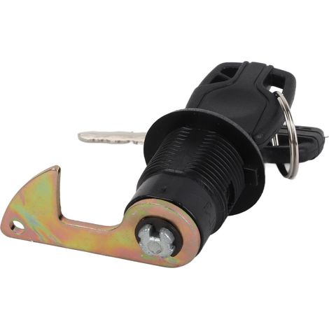 Antivol arrière universel en aluminium et plastique pour scooter, adapté aux coffres de rangement pour motos électriques, avec un long crochet. (1/5)