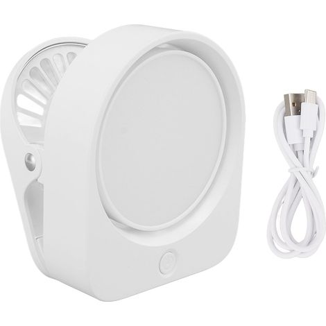 Liseuse clip à LED 3 modes lumineux avec variateur sans palier, base pince, recharge USB, pour chambre dortoir bureau (1/5)