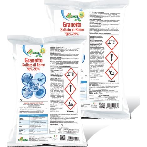 Granetto Solfato di Rame 98/99 % Al.fe 1 Kg
