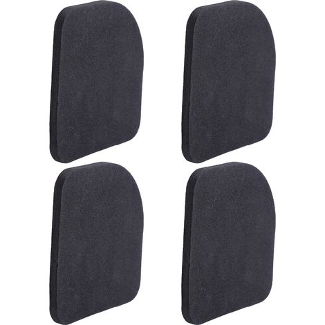 Lot de 4 tapis anti-vibrations en EVA pour lave-linge et réfrigérateur, protégeant les appareils électroménagers des rayures. (1/5)