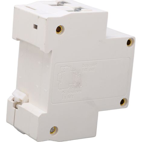 Disjoncteur de type A 1P+N avec protection contre les fuites de courant, 25 A, 230 V CA, montage sur rail DIN, pour usage domestique (1/5)