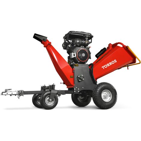 Broyeur de branches thermique Ø200 mm - Moteur essence bicylindre 25 CV - Démarrage électrique Torros HHK200 (1/5)