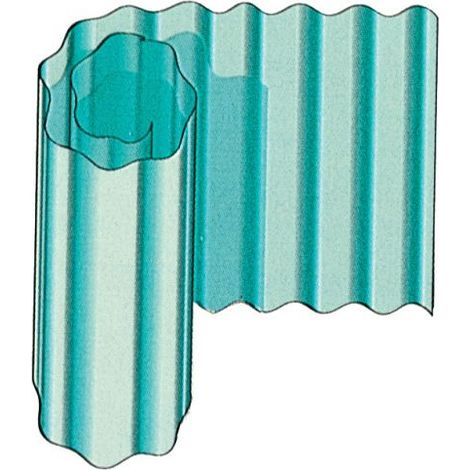 PLASTICA ONDULATA NEUTRA SP 0,63 MM H 150 CM 60 MQ