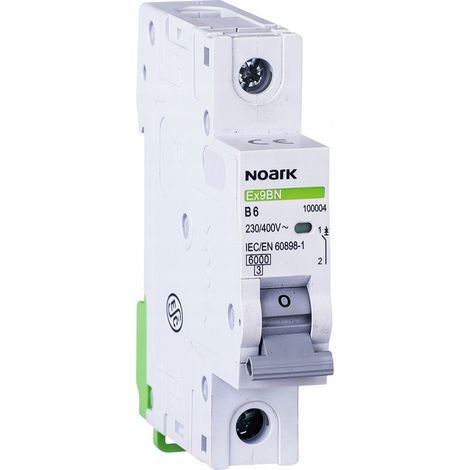 Interruttore di sovracorrente OVERCURRENT 230V IP20 10A 100006 NOARK (1/3)