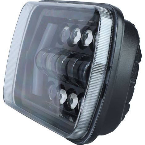 Phares LED 7 pouces haute luminosité étanches robustes remplacement auto pour Jeep Wrangler (1/5)