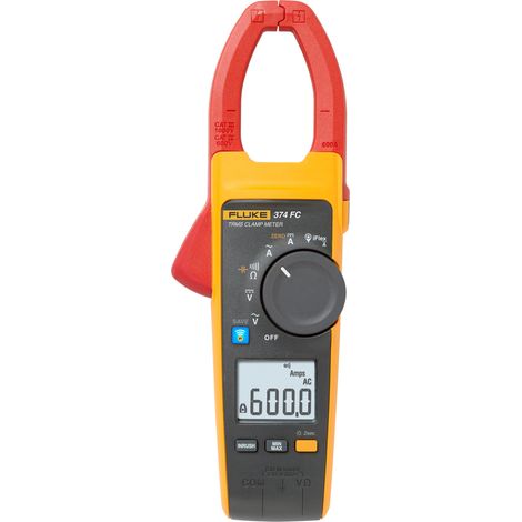 Fluke Fluke 374 FC Multímetro Negro y Amarillo Preciso