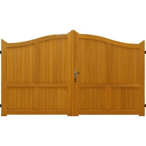 Cancello in legno "pieno" Larghezza 3 M Altezza 1,60/1,80 (1/4)