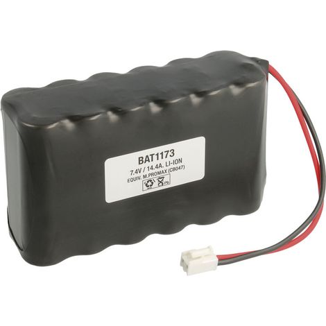 Ersatz-Akku Promax Feldmessgerät Akku 7,4V Dc 14,4Amh LI-ION