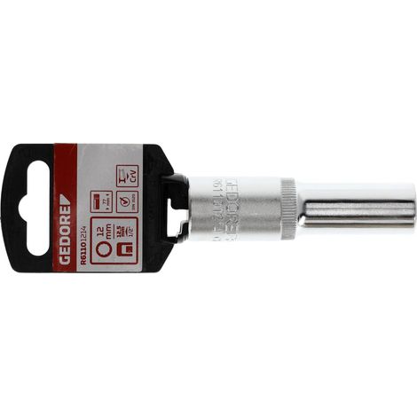 R61101214 Vaso para llave de vaso 1/2" 12 caras 12 mm longitud 77 mm (1/4)