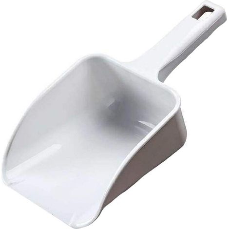 Cuillère en plastique, multifonctionnelle, idéale pour la farine, les glaçons, le pop-corn.
