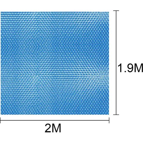 Film isolant pour couverture de piscine et tapis de piscine sous la pluie