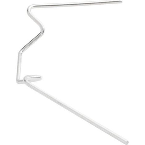 Clip Serre - Acier Galvanisé - 80 x 35 mm - Pour Serres en Verre ou Panneaux Creux - 100 Pièces (1/5)