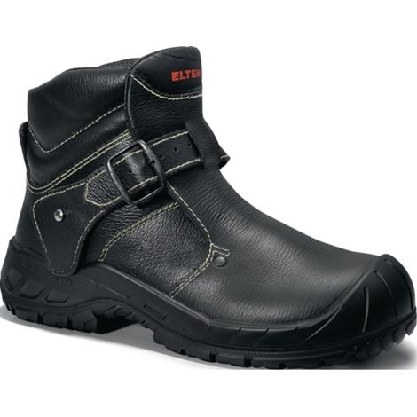 Botas de soldador Carl Gr.41 Black S3 SRC HI HRO EN20345 Cuero Elten (1/4)