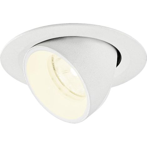 Spot encastré NUMINOS® GIMBLE XS intérieur 4000 K 20° IP20 rond blanc - SLV - 1010072