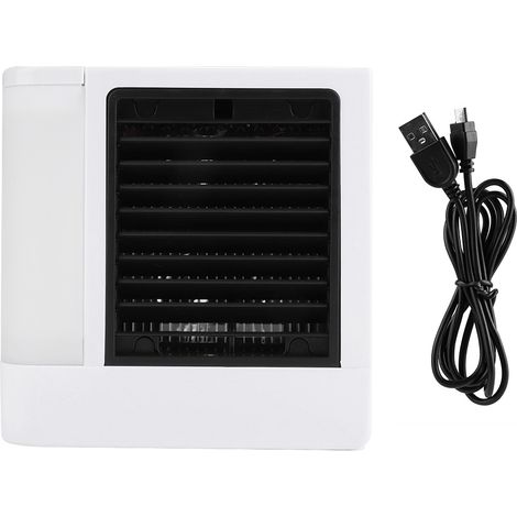 Climatiseur portable Ultra Air Cooler avec mini ventilateur de bureau USB et LED (1/3)