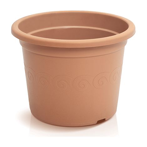 Prosperplast Blumentopf PLASTICA Terrakotta 15 cm