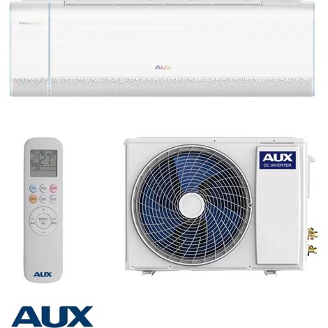 AUX Q-Plus ASW-H12C5C4/BQAR3DI-C1 Inverter-Klimaanlage – 12.000 BTU, Wi-Fi, A++/A+