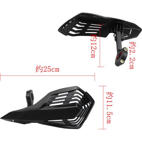 Universelle Handprotektoren für Offroad-Motorräder, Fallschutz-Handprotektoren für Elektrofahrzeuge, Windschutzscheiben für Quads (sehr gefragte Tuningteile) (1/5)