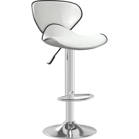 Maison Exclusive - Barhocker Weiß Kunstleder
