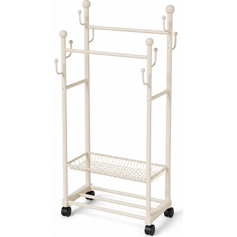 Porte Manteau Cactus Mobile Multifonction Salon Crème 80 cm (1/5)