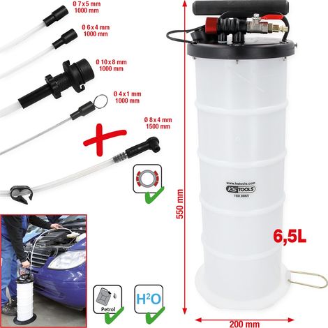 KS Tools Vakuum-Absaugpumpe 6,5 Liter inklusive 4 Sonden (1/5)
