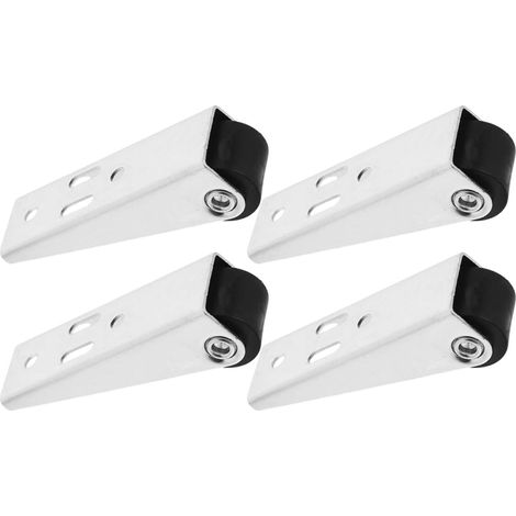 4 Pieces Galvanized Precision Rustproof Vertical Bearing Sliding