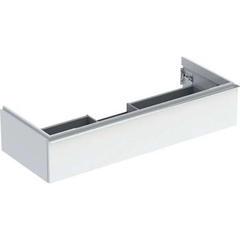 Geberit iCon mueble bajo lavabo, 1 cajón, 118,4x24,7x47,6 cm, (1/2)
