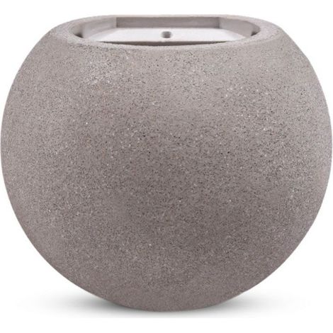 Aplique LED redondo V-TAC G9 (máx. 25 W) en hormigón gris claro IP20