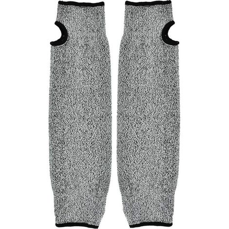 Manchon de Protection pour Bras, Manches Anti-coupures Manchon pour Bras de Sécurité Gants de Ttravail à Manches Longues Résistant aux Coupures pour Jardin Cuisine et Travaux Agricoles (45cm) (1/5)