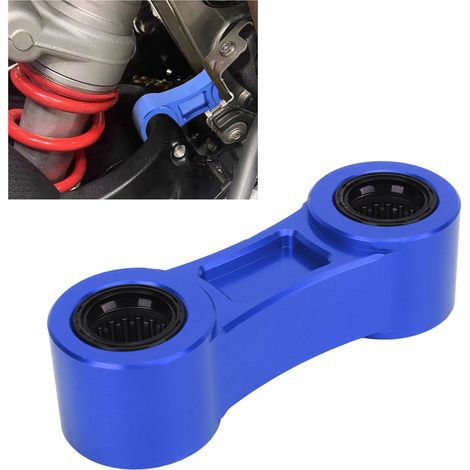 Biellette d'amortisseur arrière, réglage de la hauteur de caisse, biellette de selle réglable de 20 à 25 mm. Pour BMW S1000RR 2019-2022, bleu. (1/5)