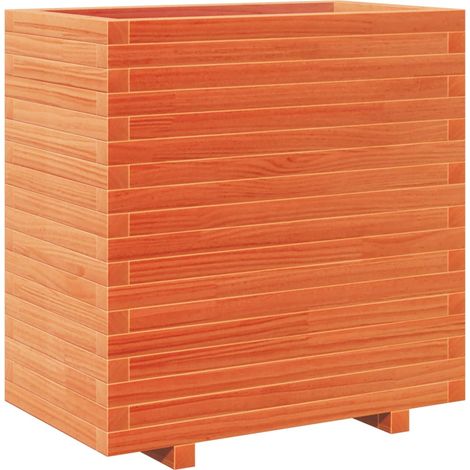 Maison Exclusive - Fioriera Giardino Marrone Cera 70x40x72,5cm Legno Massello Pino