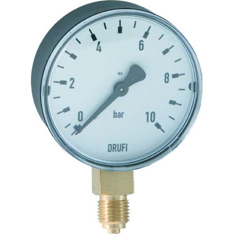 SYR Manometer f. HWS-Flansch 2000 Plus G,1/4 0-10bar, 2000.00.906 (1/2)