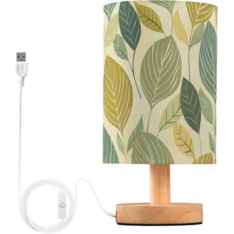 Lampes de table chevet en forme feuille pour les petites pièces (1/5)